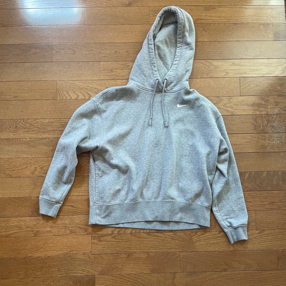 Nike women’s grey hoodie
